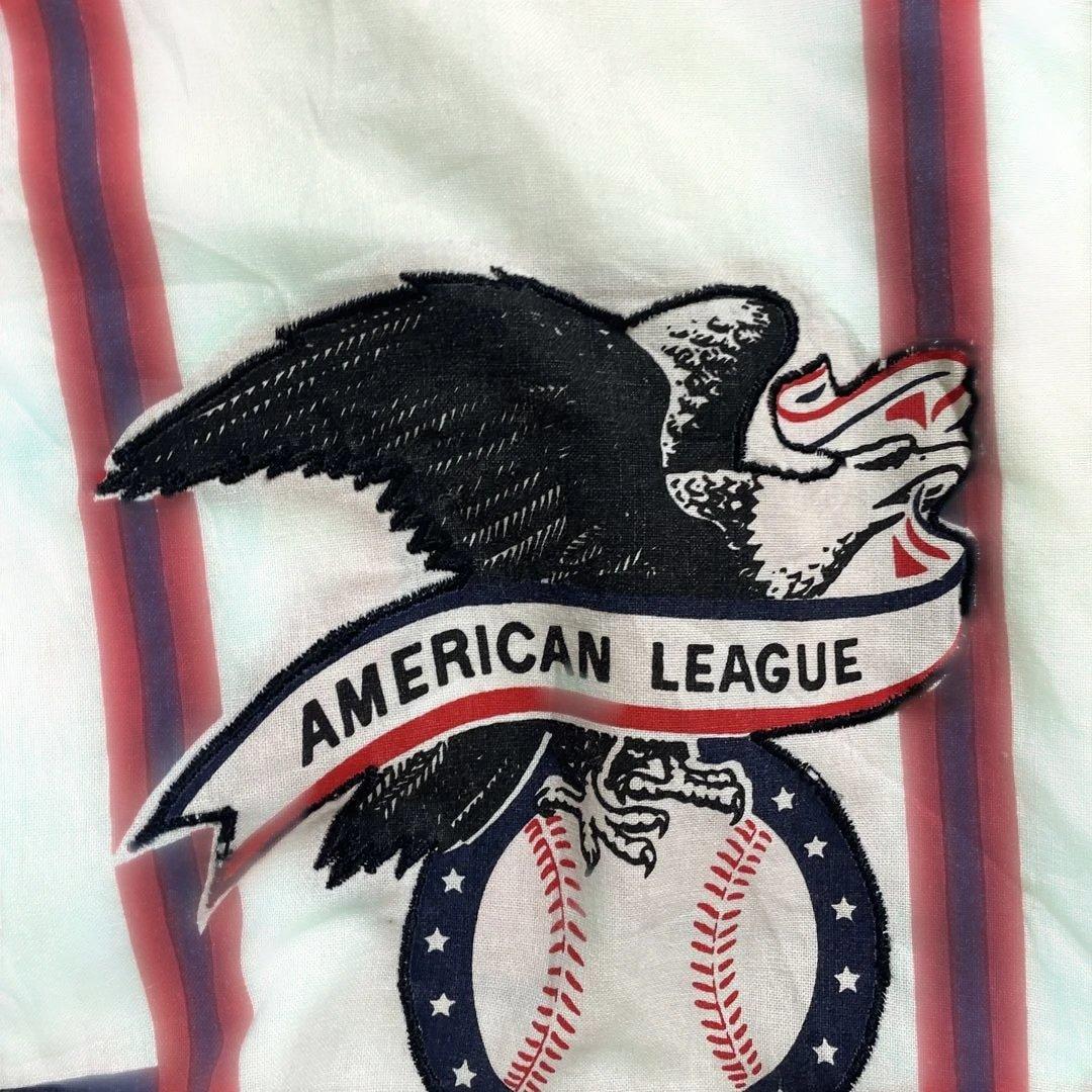 希少!! 80s〜 STARTER MLB エンゼルス 総柄 スタジアムシャツ