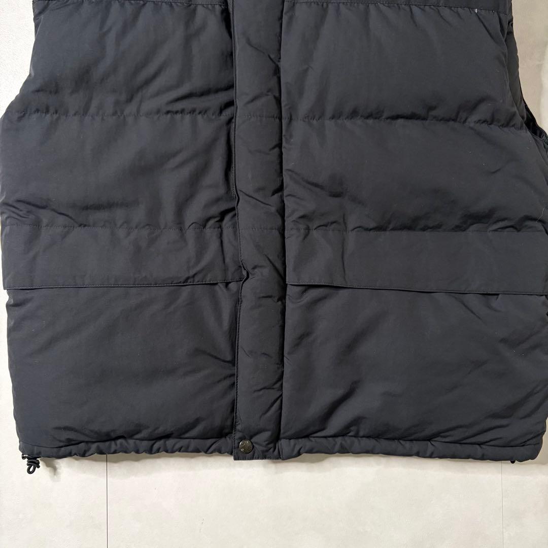 【超美品】ノースフェイス ヌプシ グースダウン ベスト ブラック L