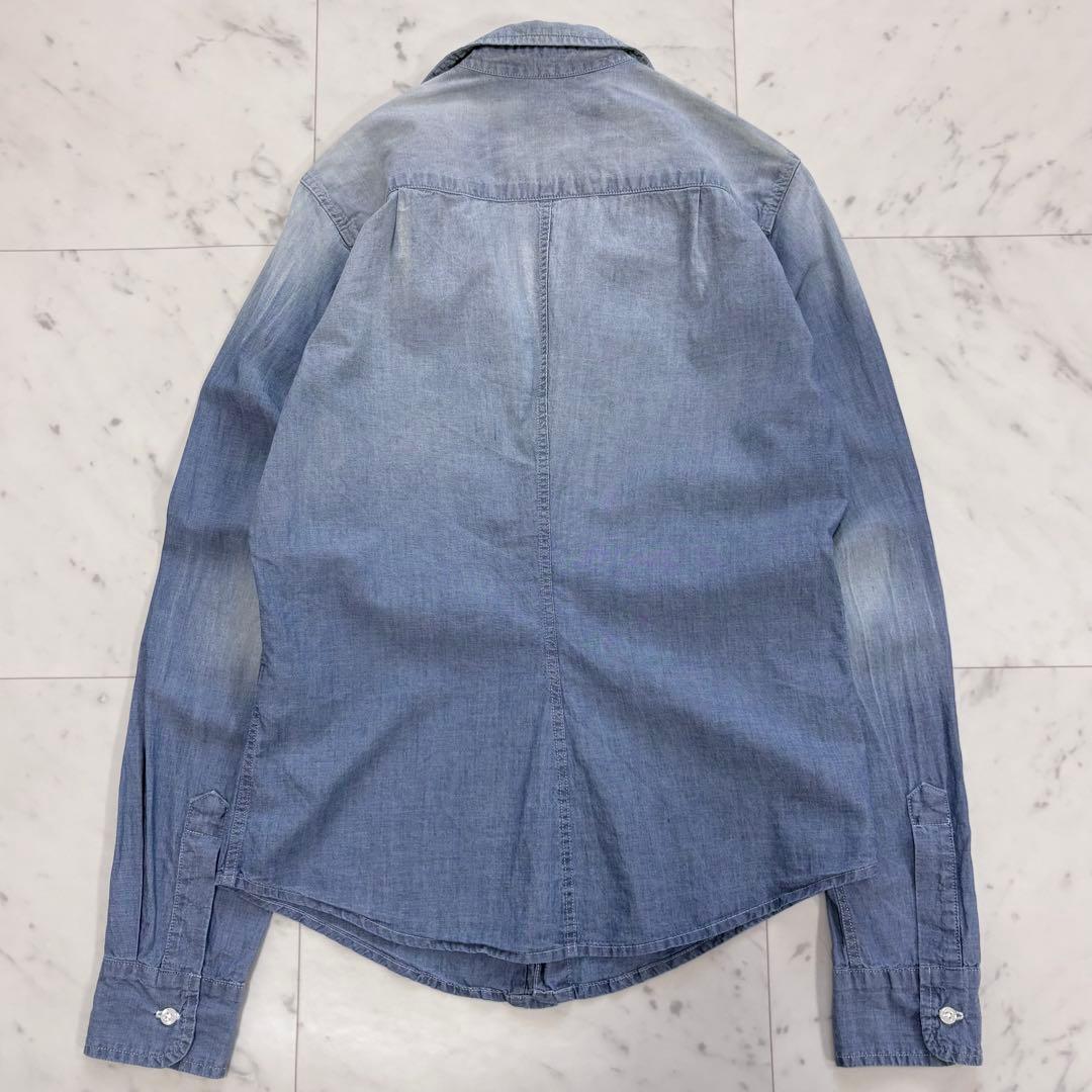 美品✨フランク&アイリーン　シャンブレーシャツ ロンハーマン別注　バリー