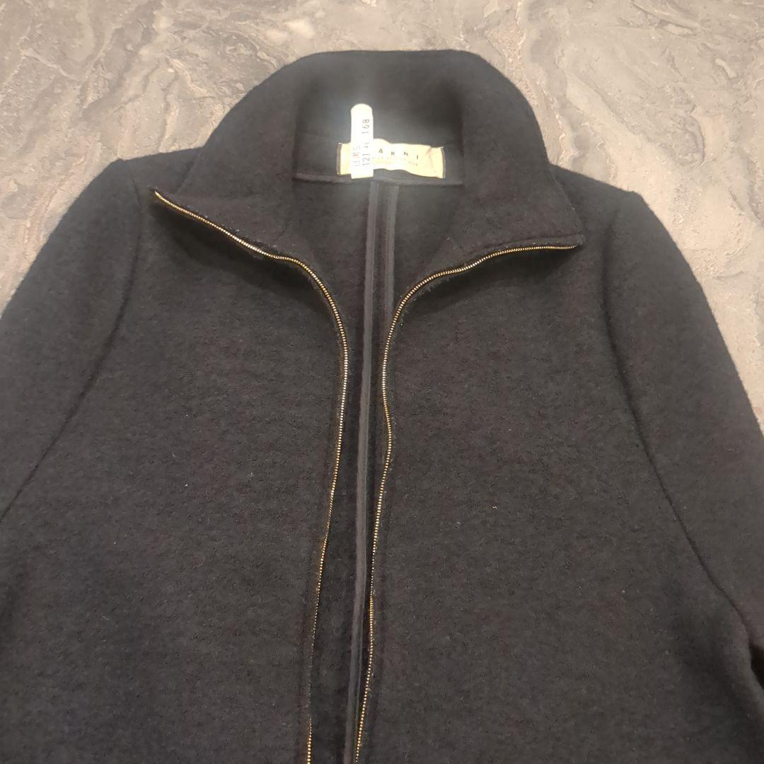 ☆売り尽くし☆MARNI ポンチョ・ケープコート　ダークネイビー　38size