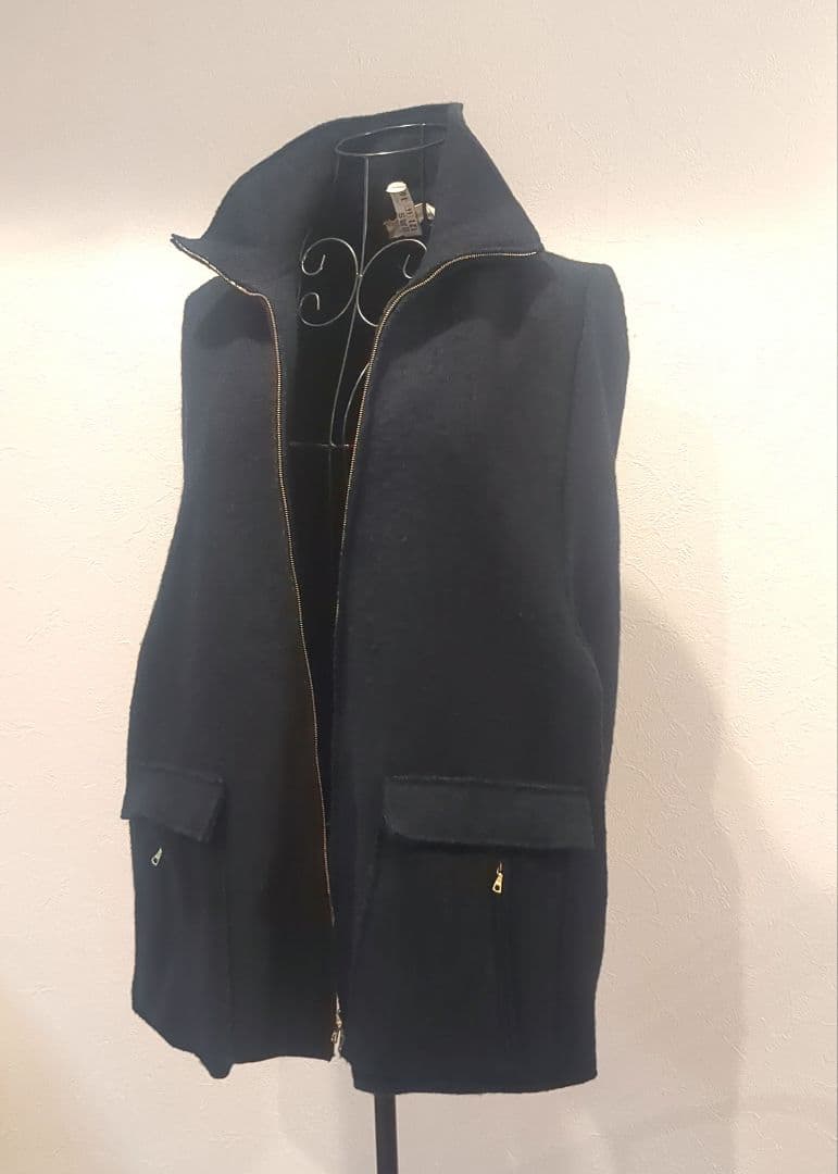 ☆売り尽くし☆MARNI ポンチョ・ケープコート　ダークネイビー　38size