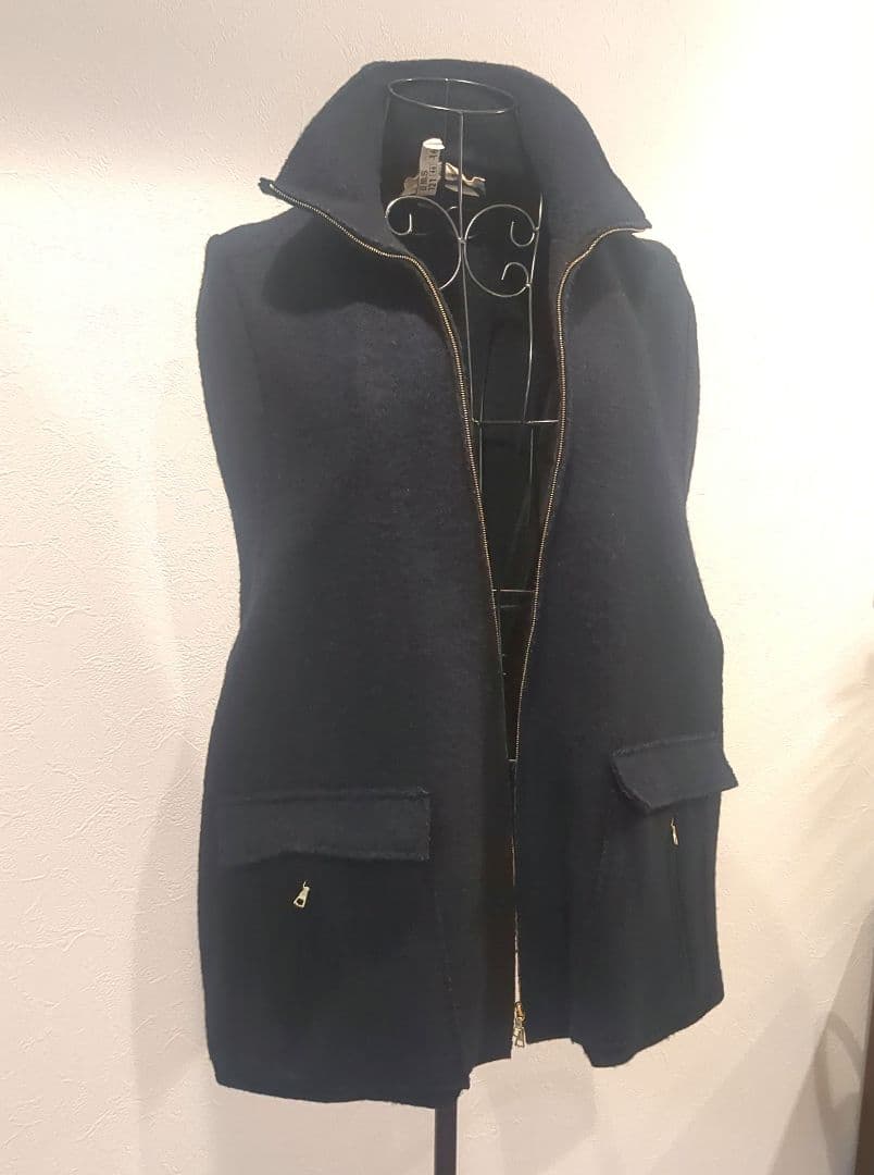 ☆売り尽くし☆MARNI ポンチョ・ケープコート　ダークネイビー　38size