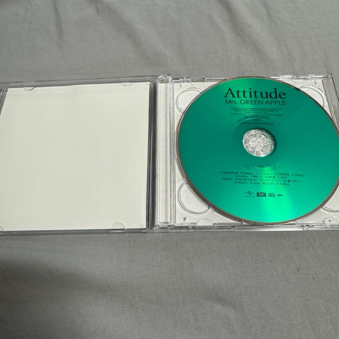 Attitude [初回限定盤] Mrs. GREEN APPLE