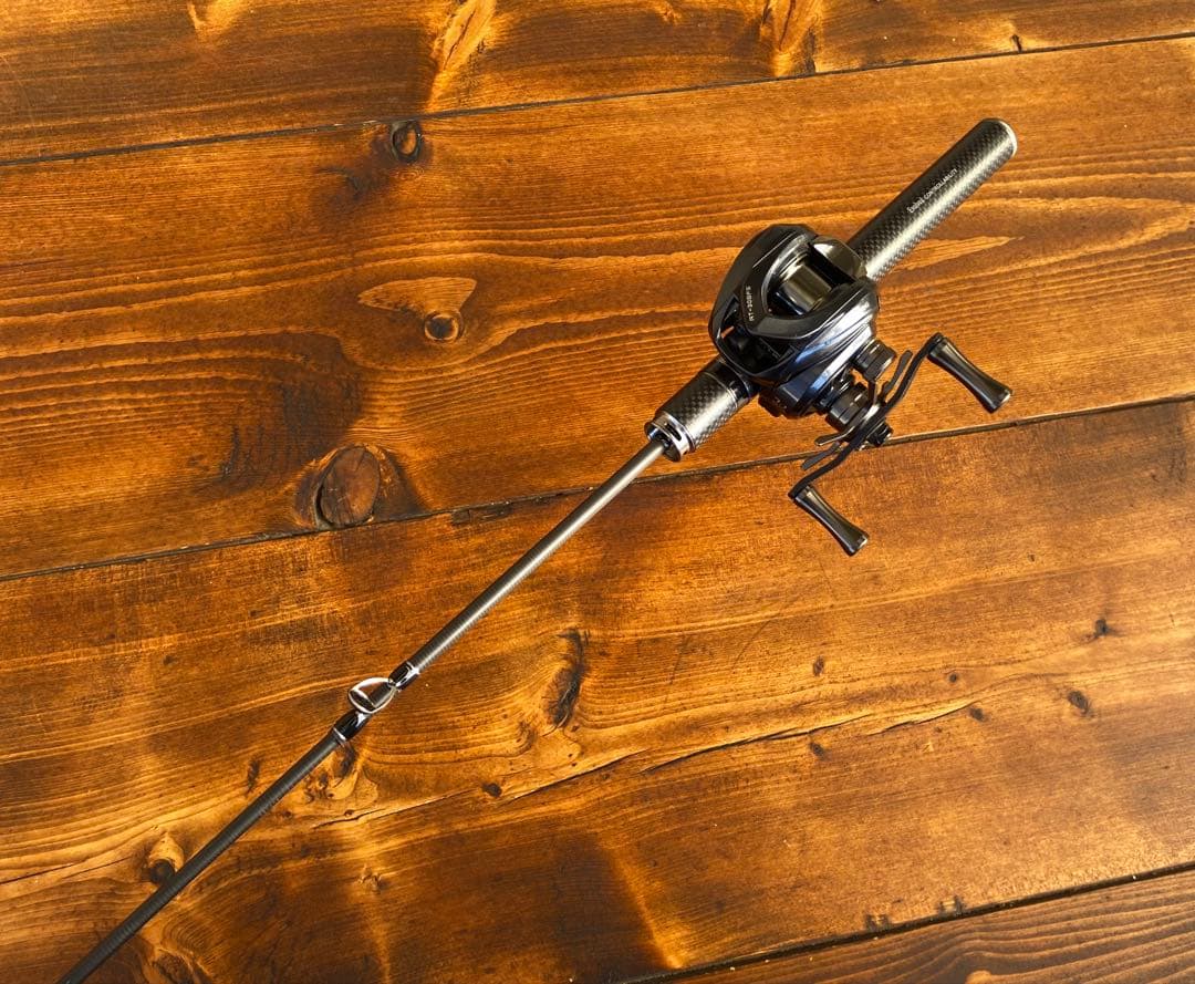 渓流釣りセット　ベイトフィネス　軽量　カーボンロッド　ランディングネット　5ft