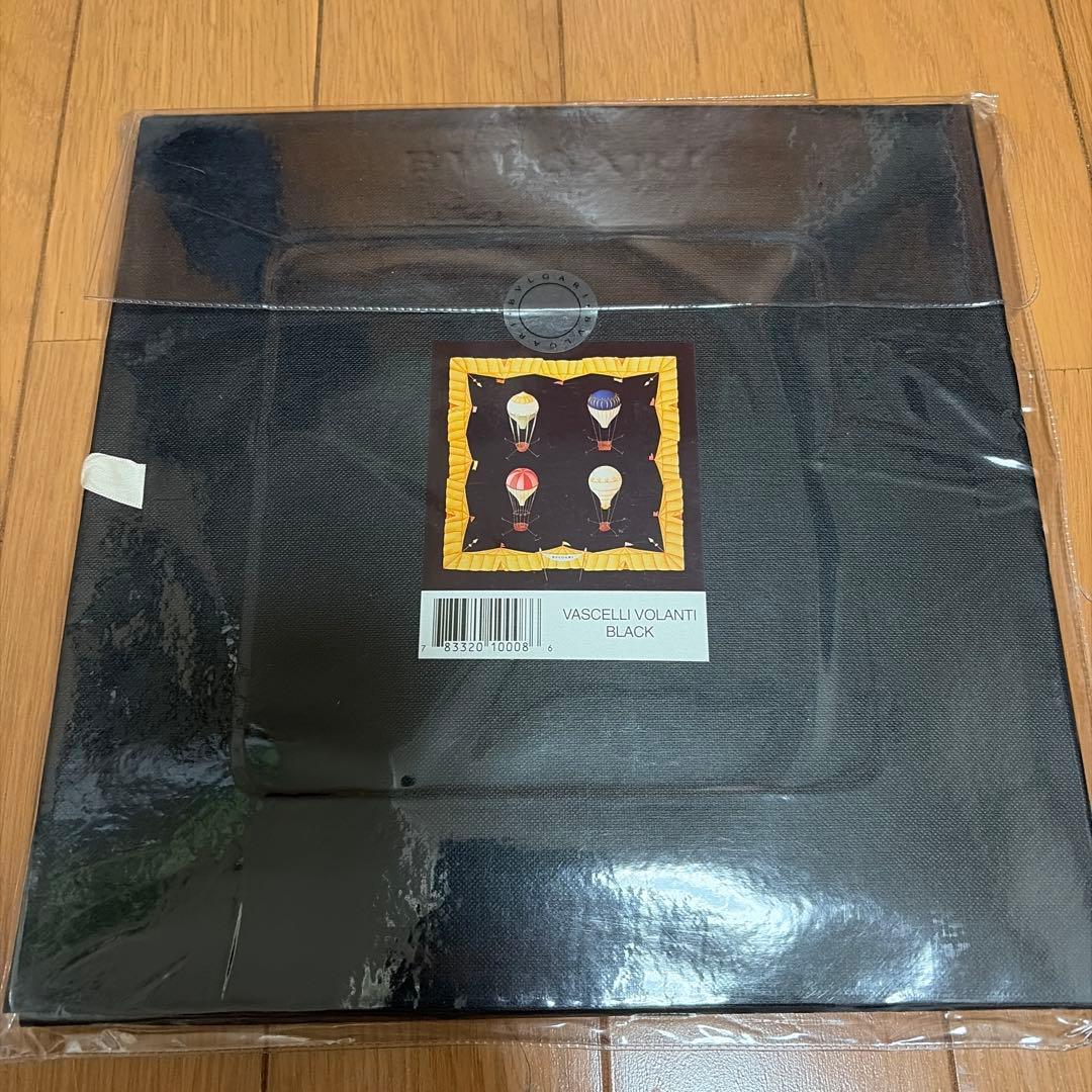 ★美品　BVLGARI 気球デザイン スカーフ