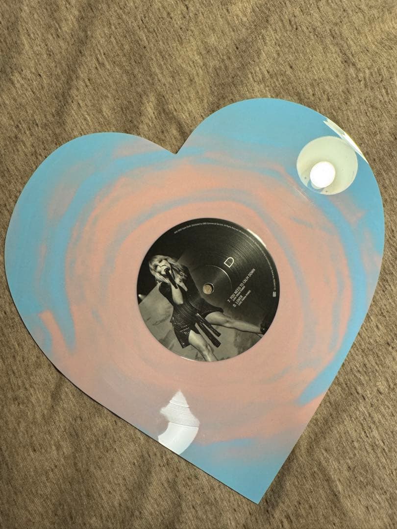 Taylor Lover Live From Paris ハート型レコード