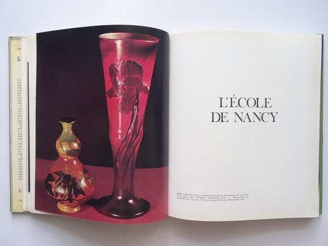 洋書◆フランスのガラス芸術作品写真集 本 ガレ 工芸品