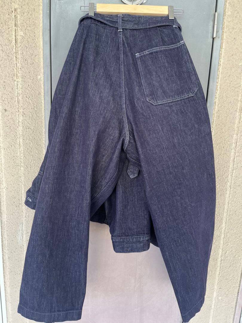 グラフペーパーColorfast Denim jacket pants セット