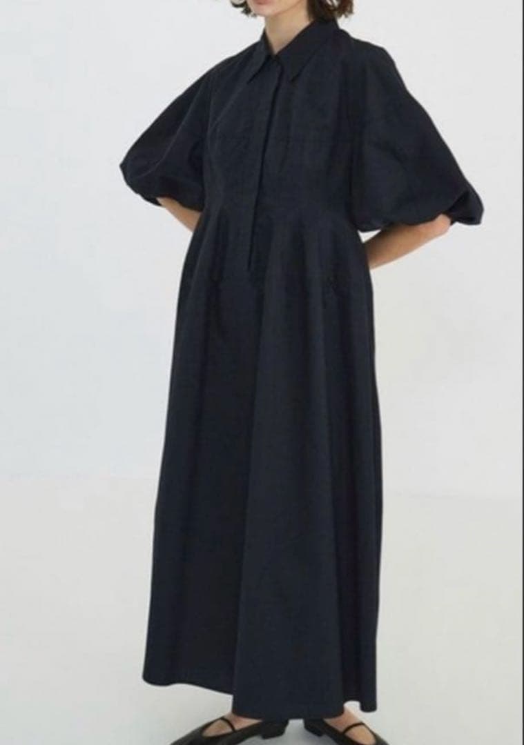 極美品 クラネ WAIST DESIGN VOLUME ONEPIECE