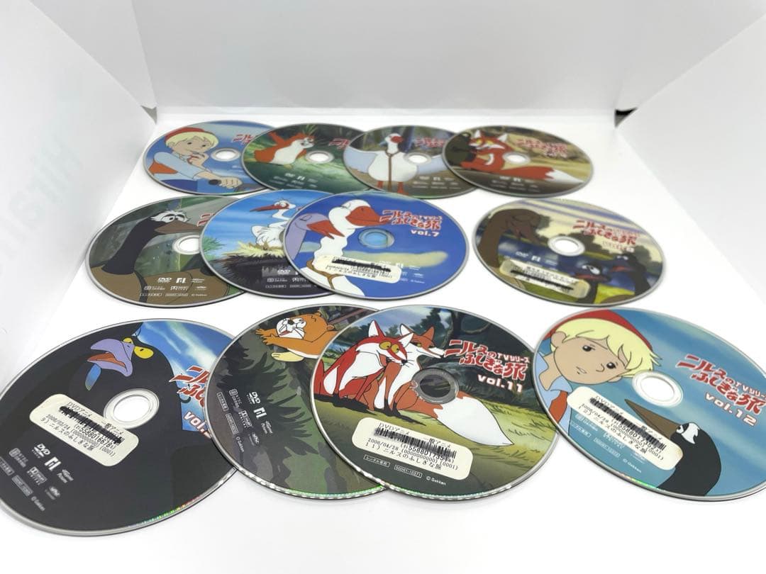 ニルスのふしぎな旅　全12巻レンタルアップDVD