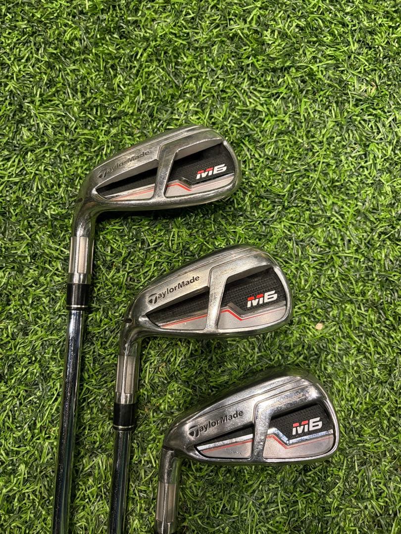 TaylorMade M6 左利き アイアンセット 5I-SW フレックスR