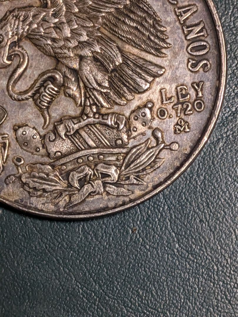メキシコオリンピック銀貨1968年!!