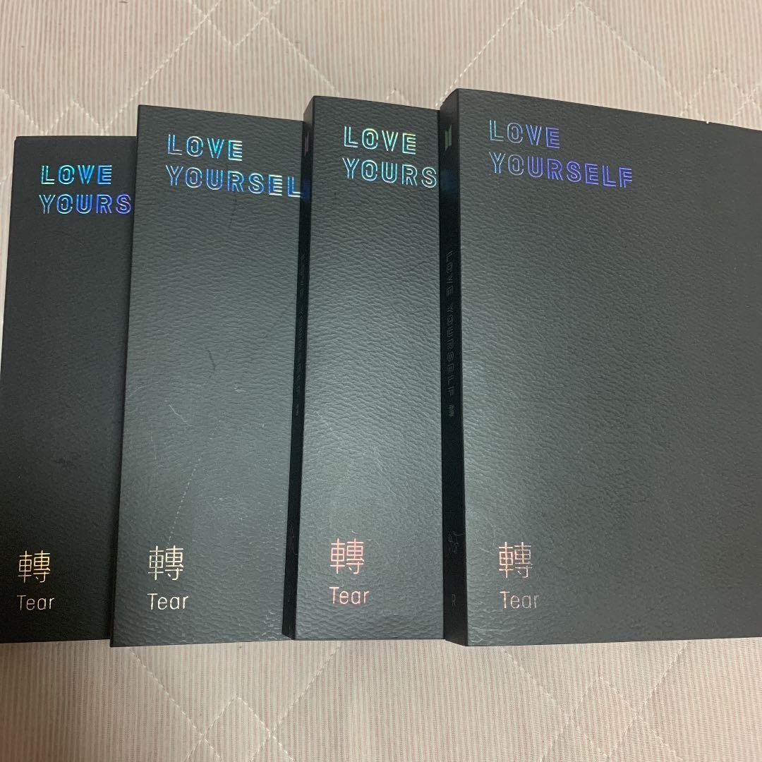 bts love yourself 轉 tear 4種セット