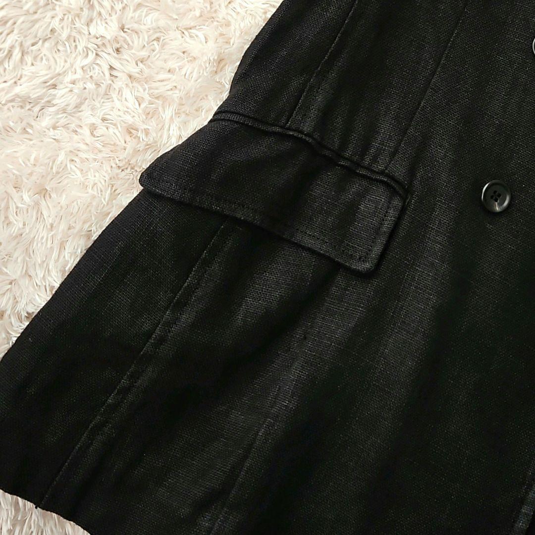 【定価49500円】 デプレ ウェットリネン ダブルブレストジレ セットアップ