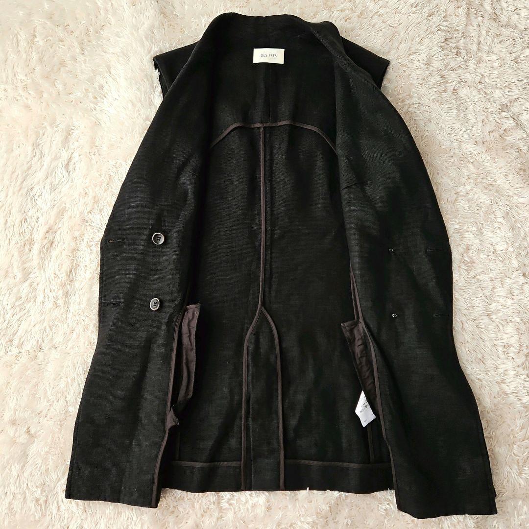 【定価49500円】 デプレ ウェットリネン ダブルブレストジレ セットアップ