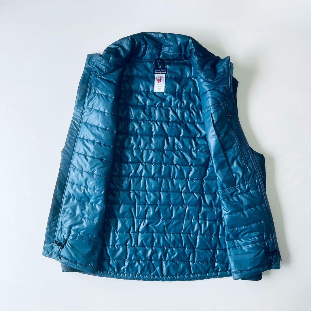 フ*ロ様 Patagonia 2007年 マイクロパフベスト タイ製 XL グレ
