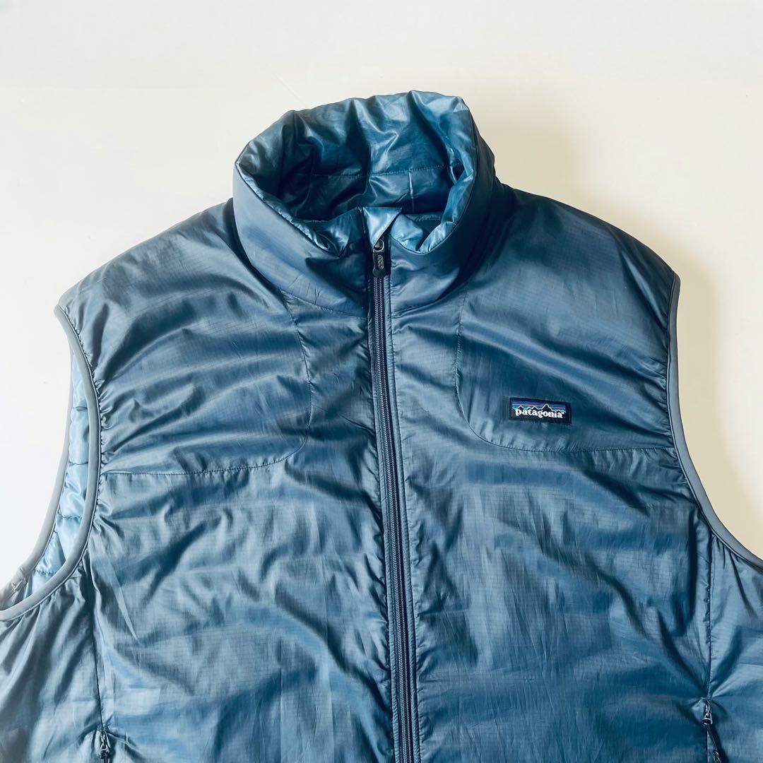 フ*ロ様 Patagonia 2007年 マイクロパフベスト タイ製 XL グレ