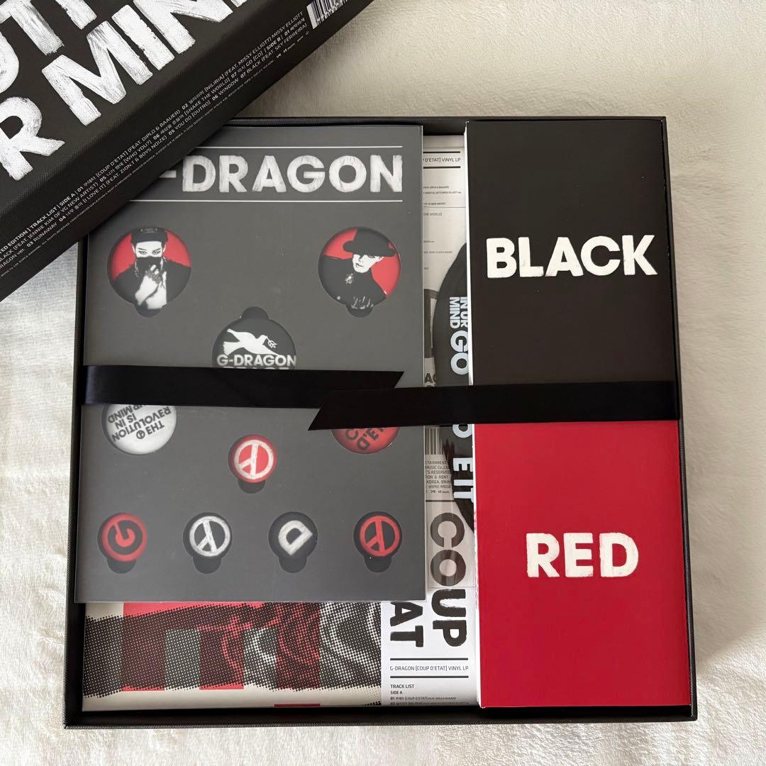 【美品】G-DRAGON COUP D'ETAT VINYL LP 限定版