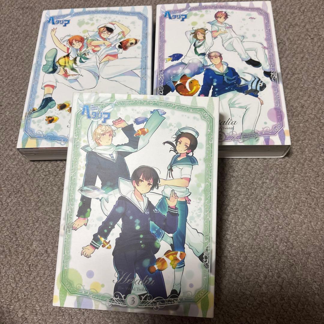WT ヘタリア DVD 初回限定版 アニメイト限定版 セット