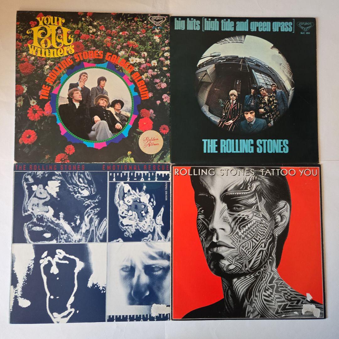 The Rolling Stones LPレコード4枚セット