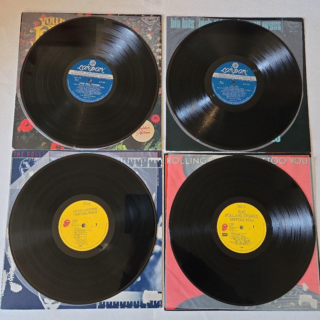 The Rolling Stones LPレコード4枚セット