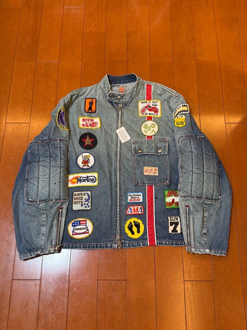 Kapital 14ozデニム トドテレーノモトクロスJKT size5