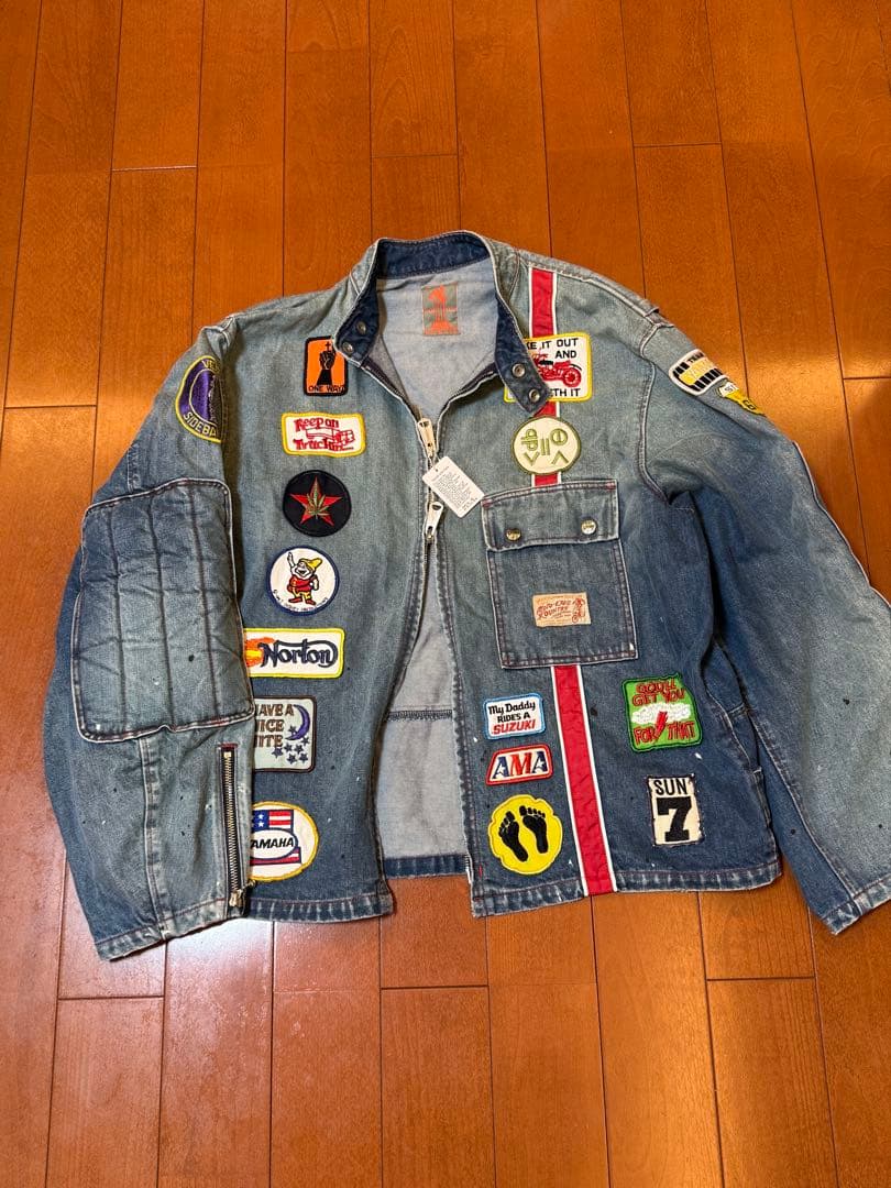 Kapital 14ozデニム トドテレーノモトクロスJKT size5