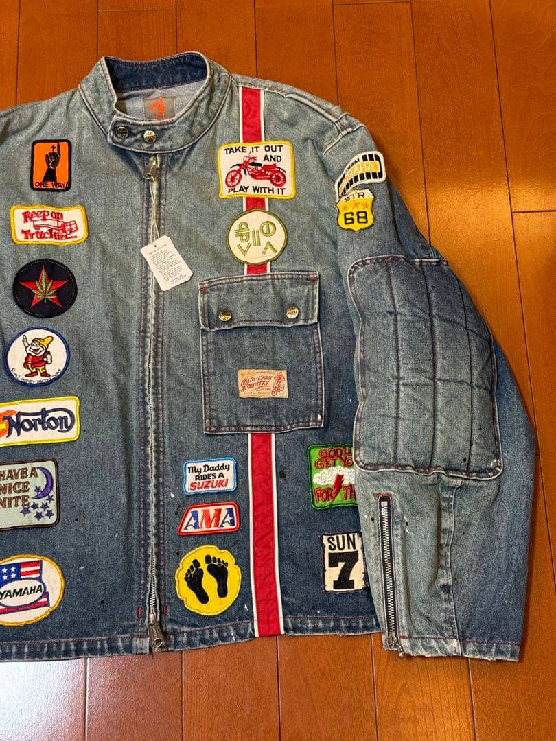Kapital 14ozデニム トドテレーノモトクロスJKT size5