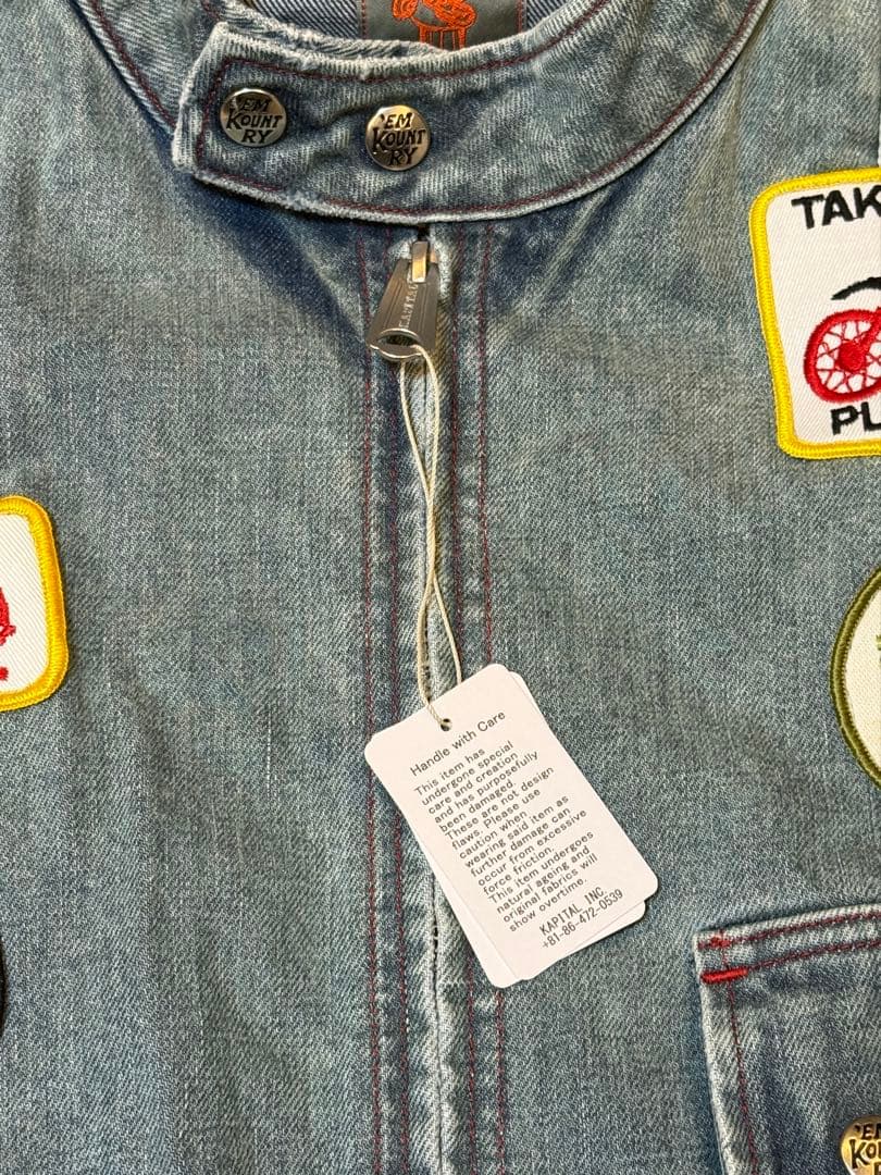 Kapital 14ozデニム トドテレーノモトクロスJKT size5