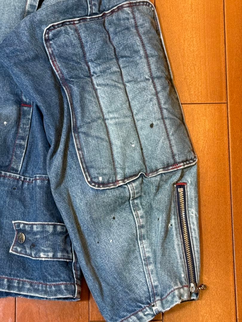 Kapital 14ozデニム トドテレーノモトクロスJKT size5