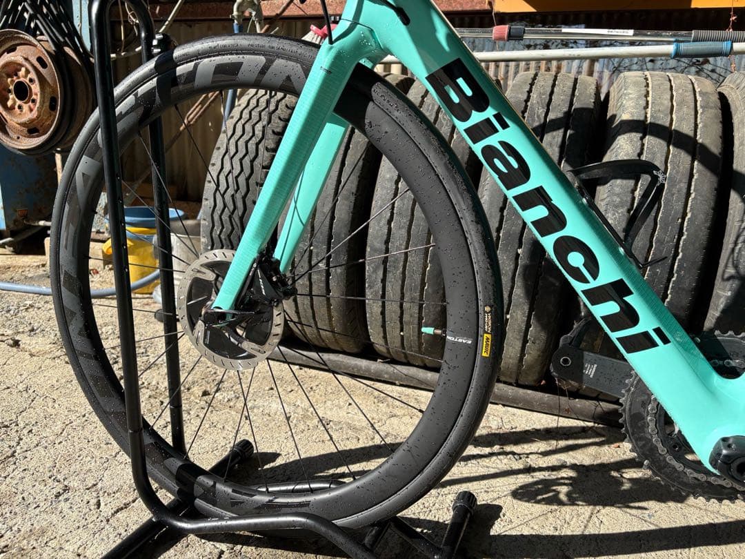 Bianchi SPRINT DISC カーボンホイール付