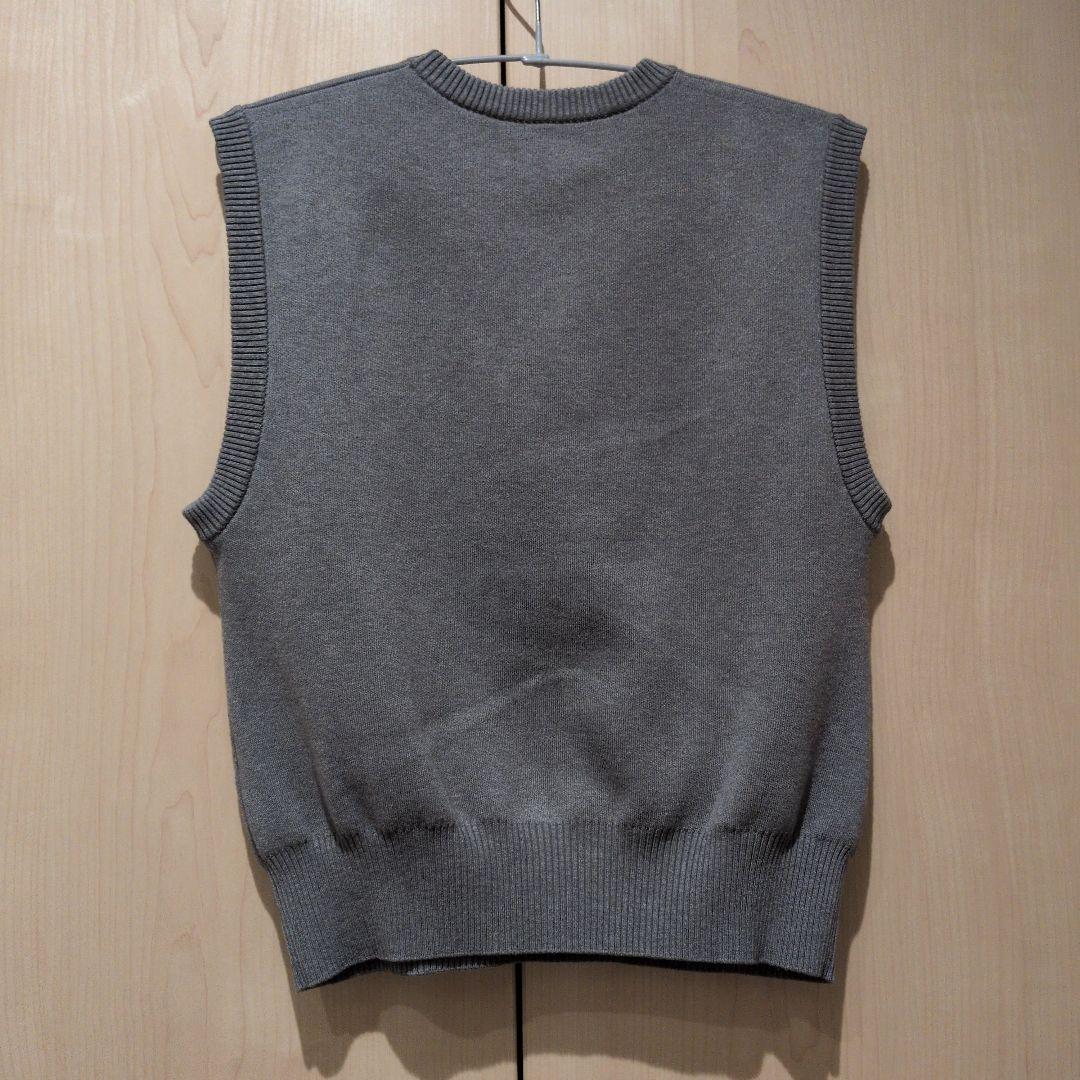 【UNITED ARROWS】3Dフラワーモチーフ ノースリーブ ニットベスト