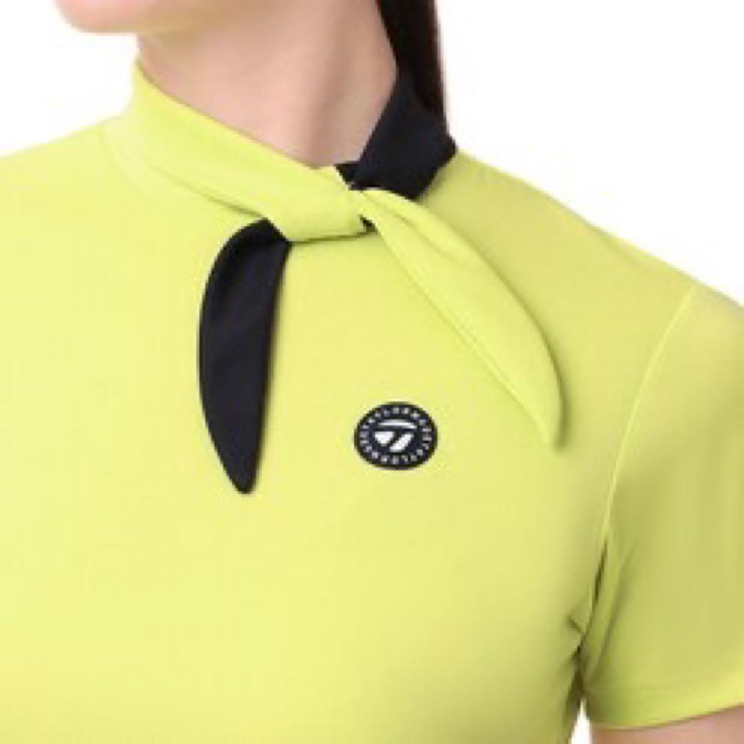 【24年モデル】TaylorMade テーラーメイド モックネック半袖Tシャツ