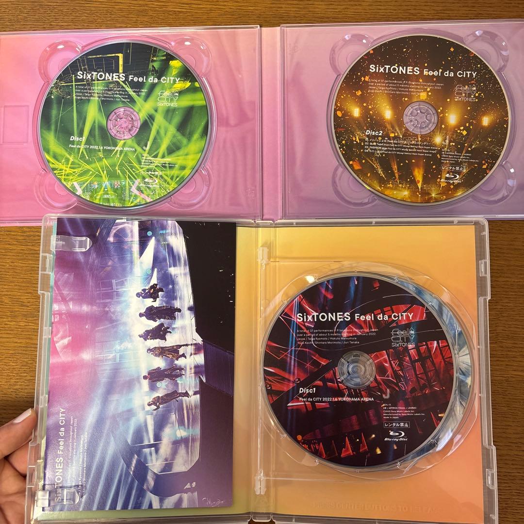 【中古】SixTONES/Feel da CITY〈初回盤2形態セット