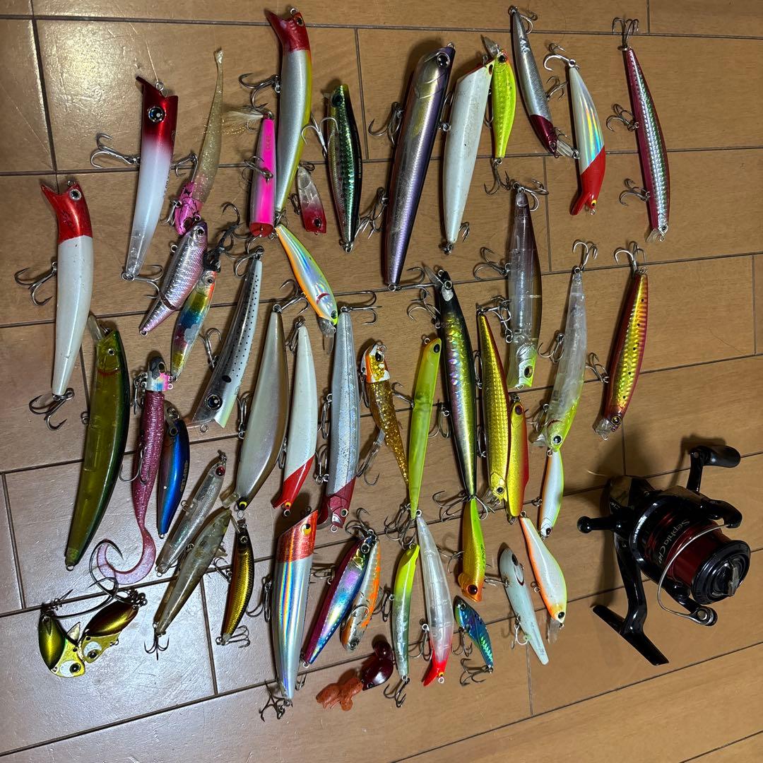 Shimano Alpha CI4+リールとルアーセット