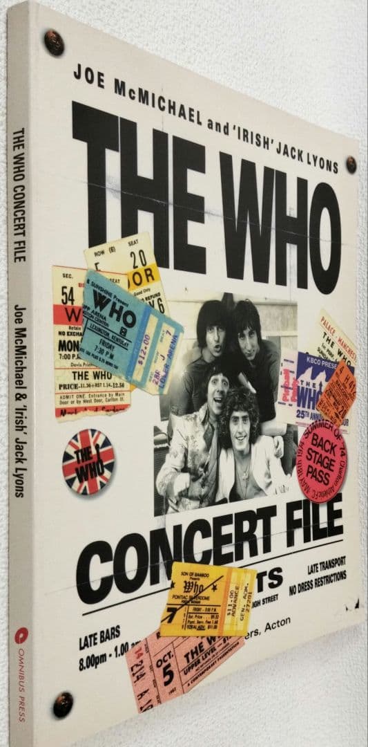 1998年1月1日発行 『ザ・フー／ＴＨＥ ＷＨＯ…』【中古本・洋書・英語版