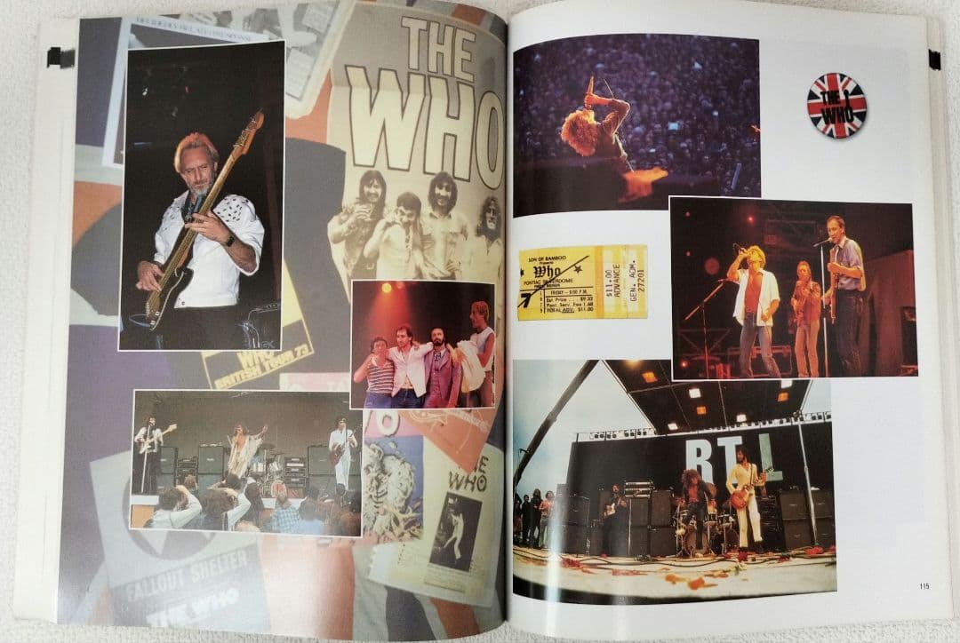 1998年1月1日発行 『ザ・フー／ＴＨＥ ＷＨＯ…』【中古本・洋書・英語版