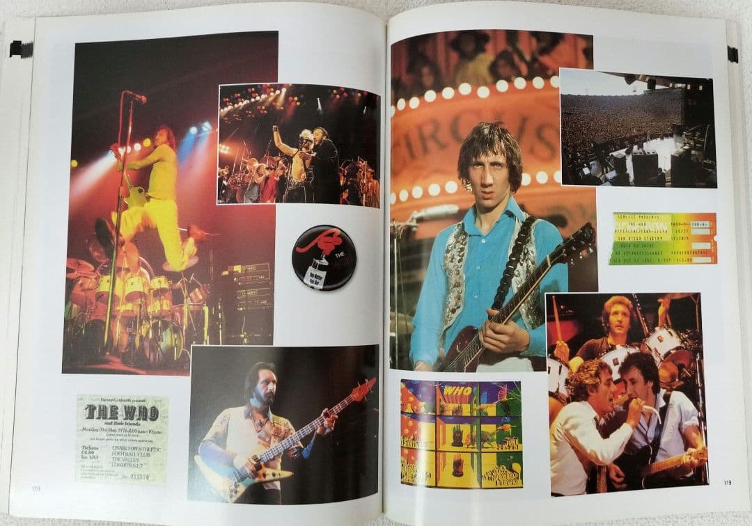 1998年1月1日発行 『ザ・フー／ＴＨＥ ＷＨＯ…』【中古本・洋書・英語版