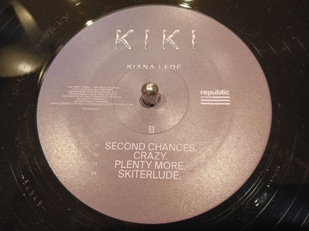 KIANA LEDE / KIKI《レコード》2LP