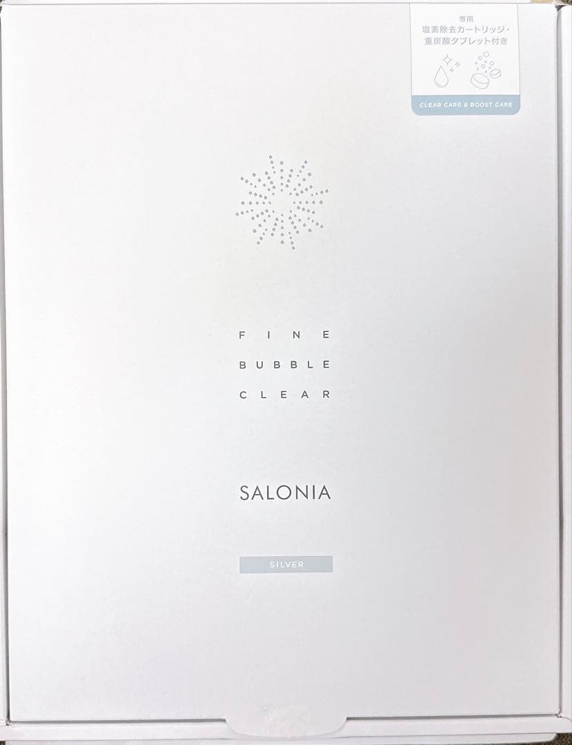 SALONIA シャワーヘッド ファインバブルクリア