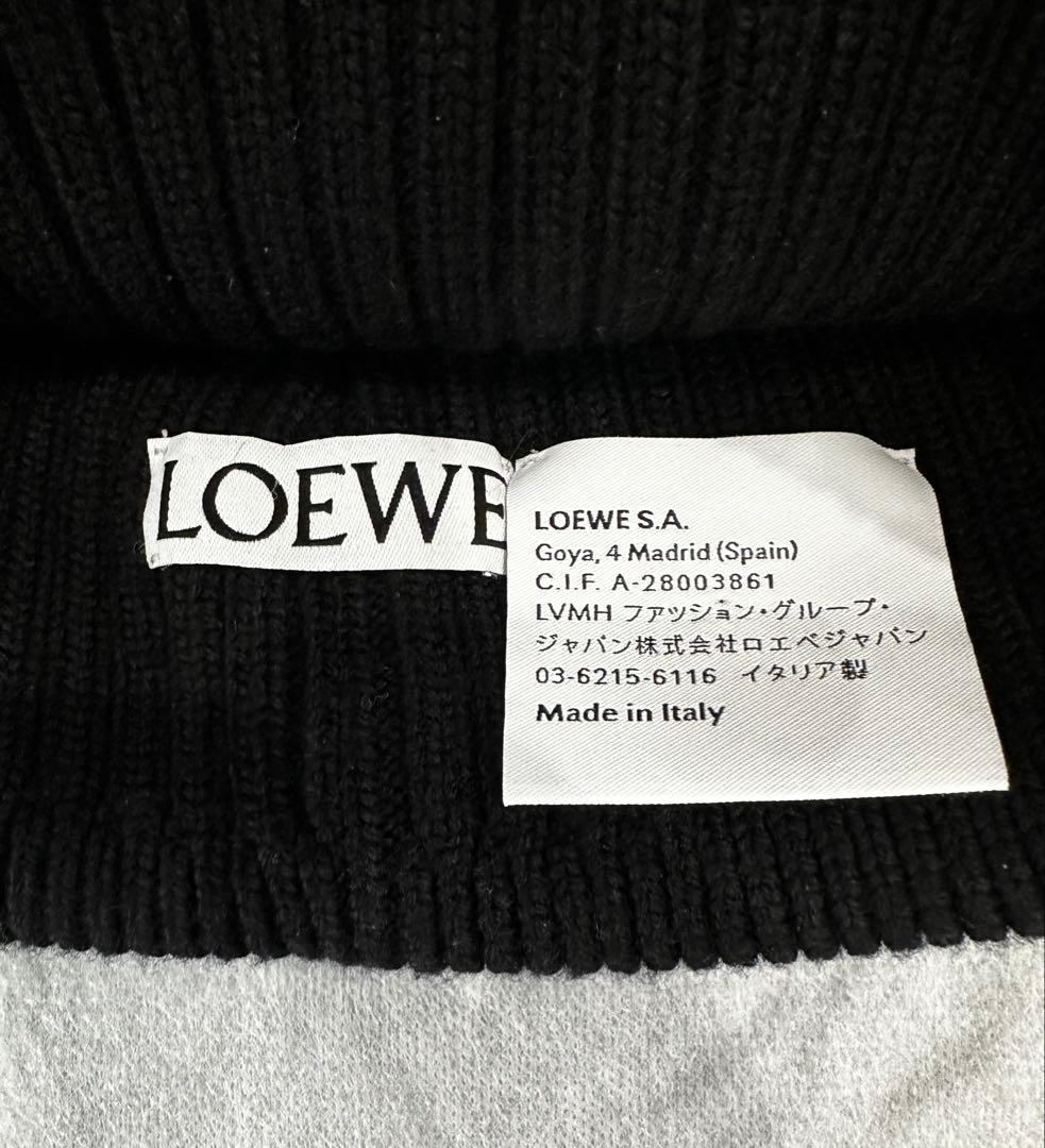 _*_様 LOEWE ブラック ニット帽