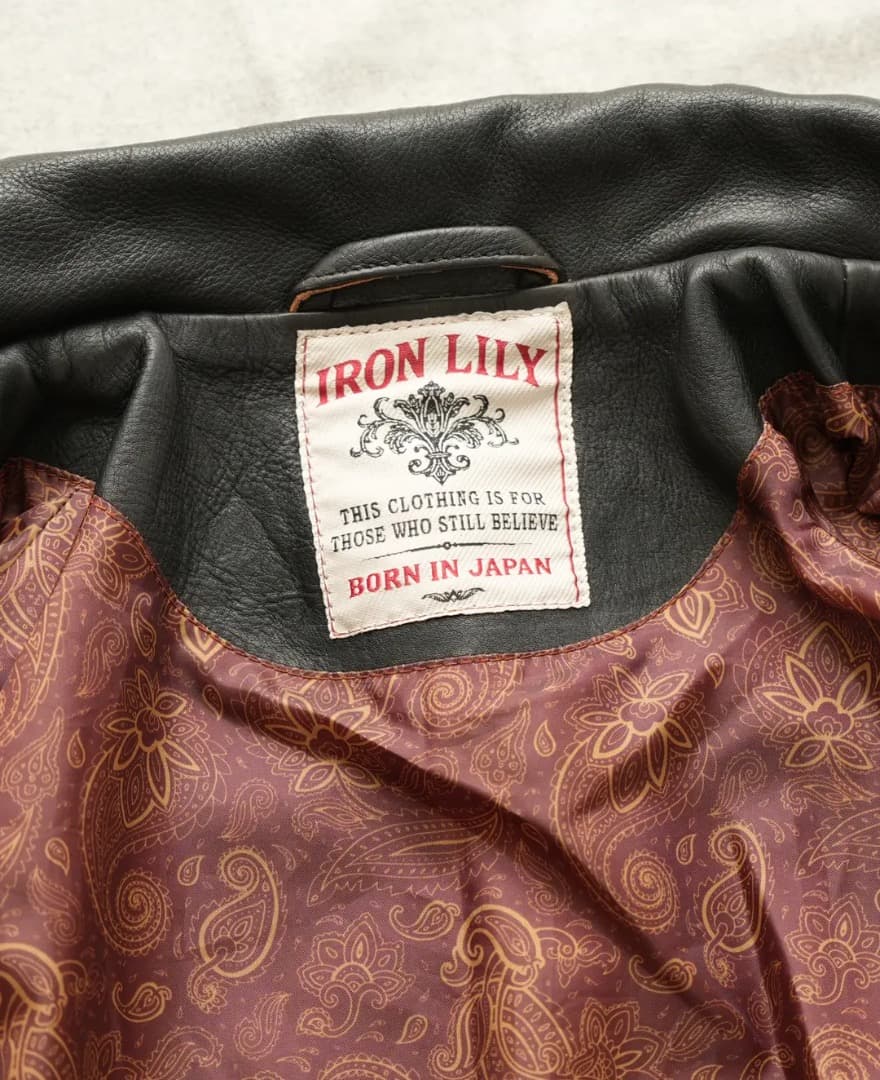 IRON LILY pekepon レザージャケット Lサイズ