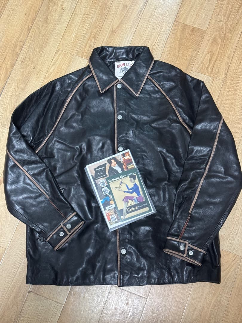 IRON LILY pekepon レザージャケット Lサイズ