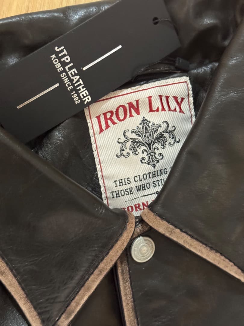 IRON LILY pekepon レザージャケット Lサイズ