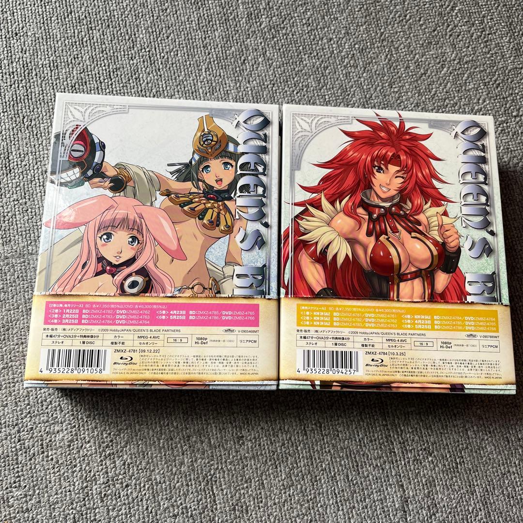 クイーンズブレイド 玉座を継ぐ者 全6巻 BOX付き セット