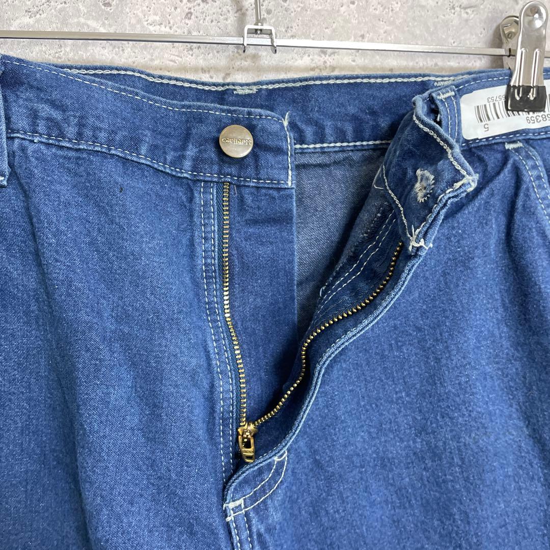 カーハート　ペインターパンツ　ブルーデニム　ジーンズ　W33 L34