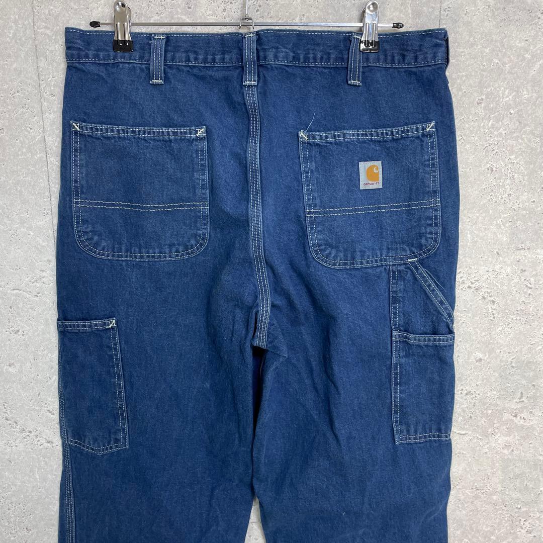 カーハート　ペインターパンツ　ブルーデニム　ジーンズ　W33 L34