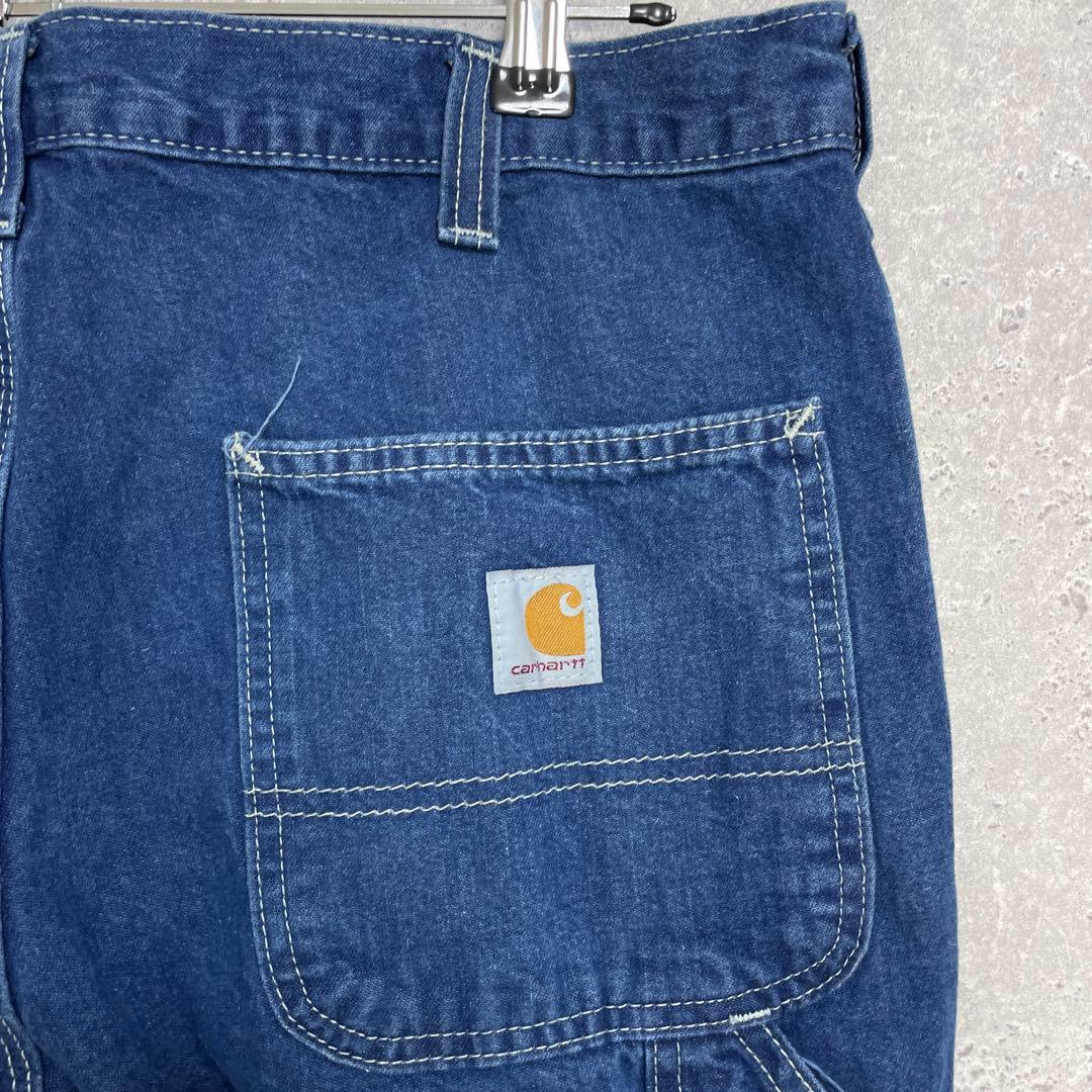 カーハート　ペインターパンツ　ブルーデニム　ジーンズ　W33 L34