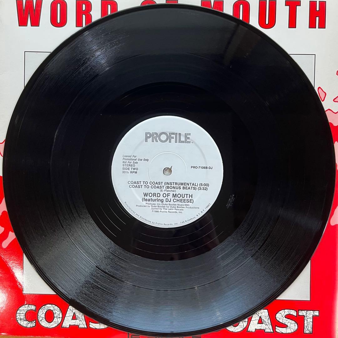WORD OF MOUTH - COAST TO COAST 12インチシングル