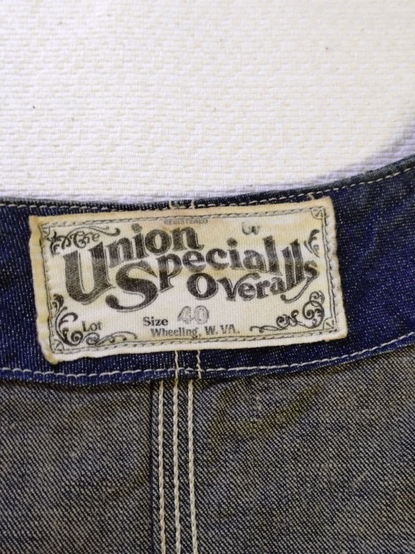union special overalls　デニムカバーオール
